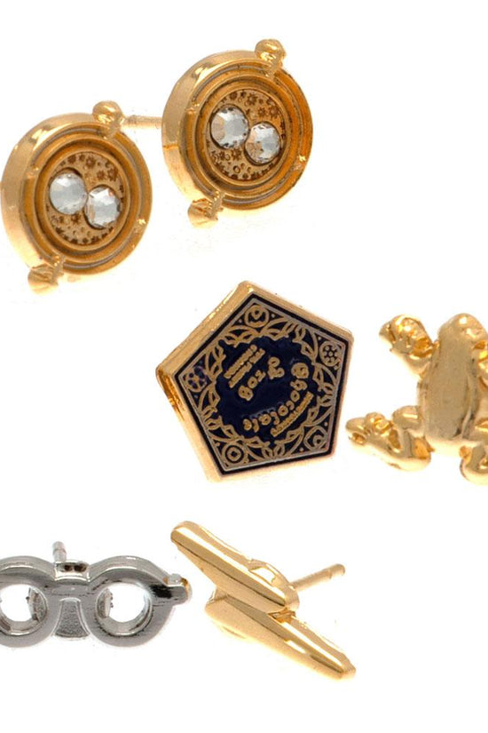 179614 Harry Potter Gold Plated Earring Set