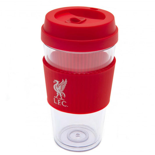 180506 Liverpool FC Clear Grip Travel Mug LB 1