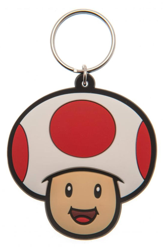 180510 Super Mario PVC Keyring Toad