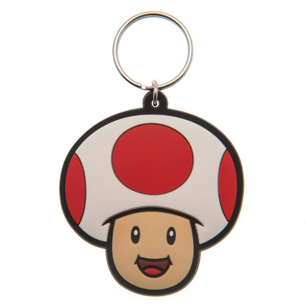 180510 Super Mario PVC Keyring Toad