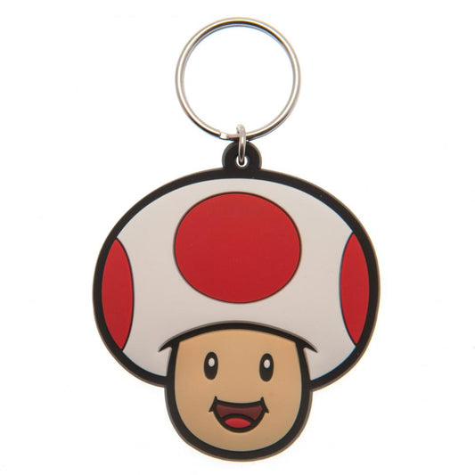 180510 Super Mario PVC Keyring Toad