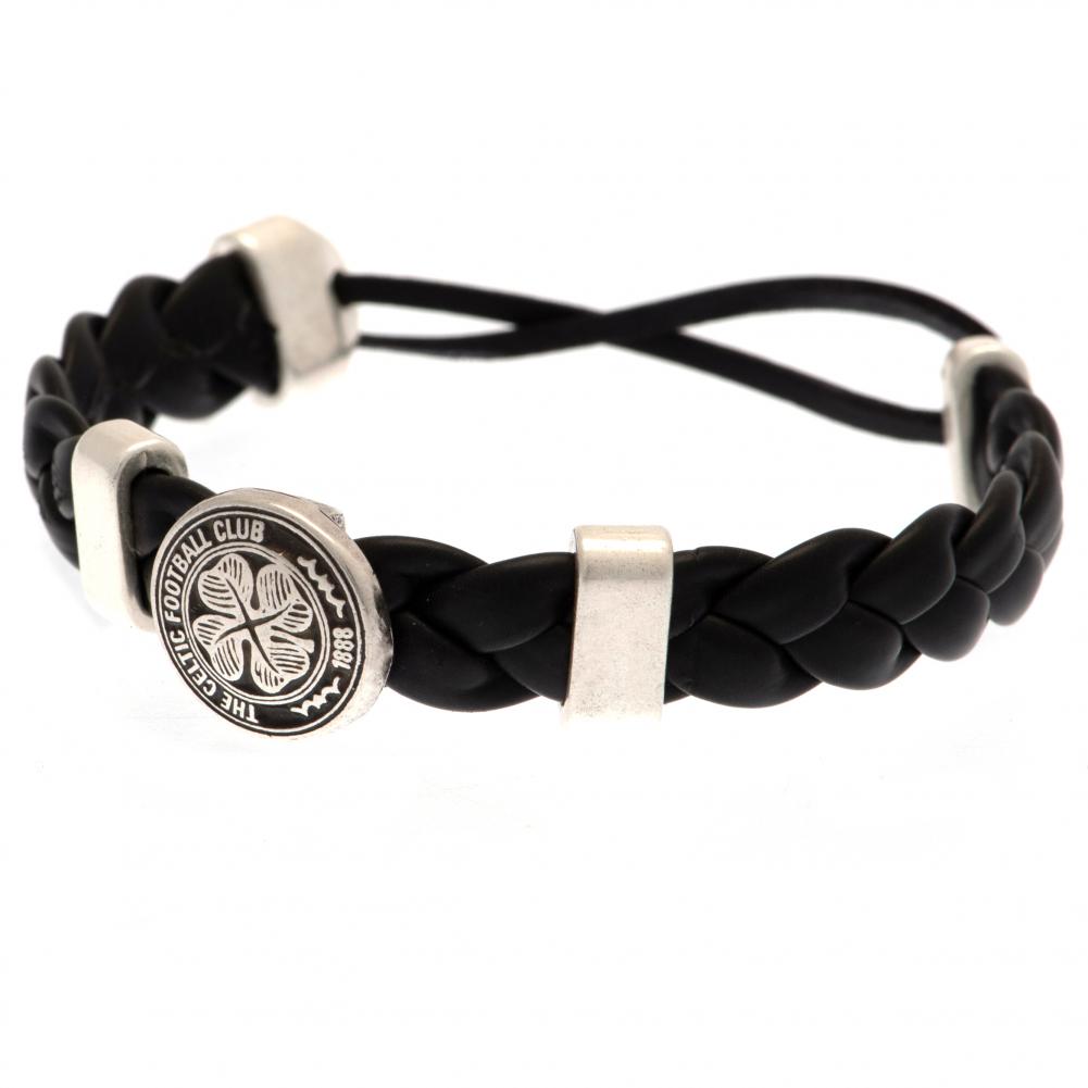 180772 Celtic FC PU Slider Bracelet 2