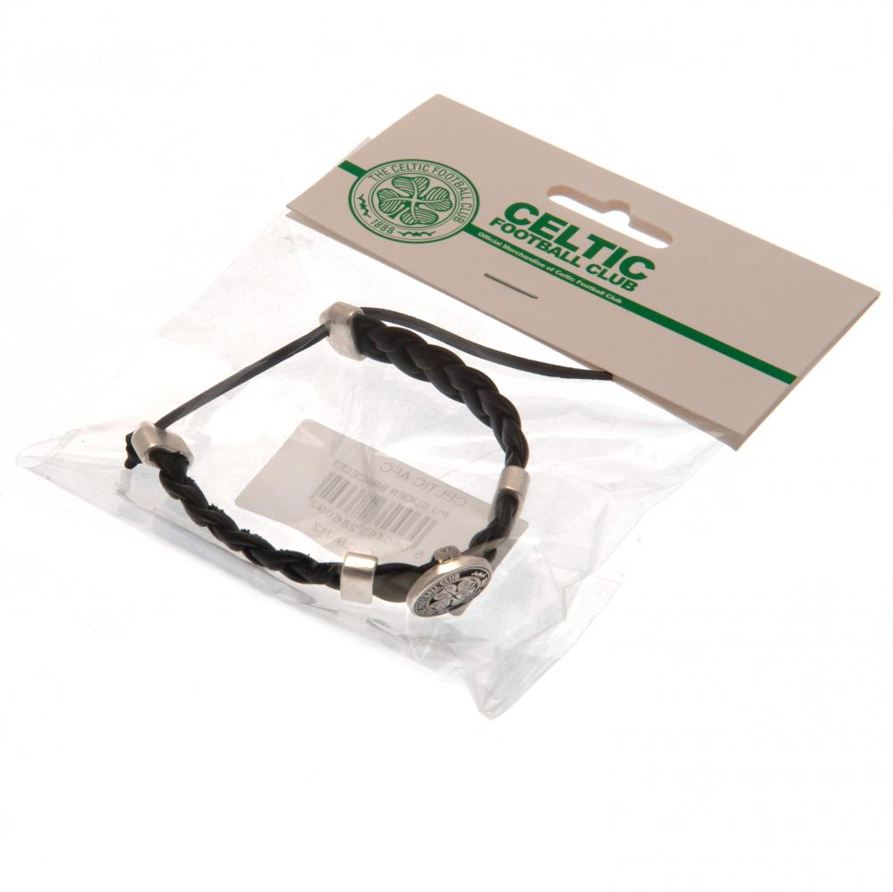 180772 Celtic FC PU Slider Bracelet 3