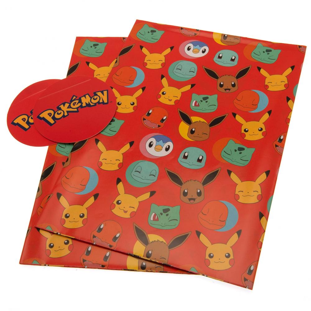 180779 Pokemon Gift Wrap