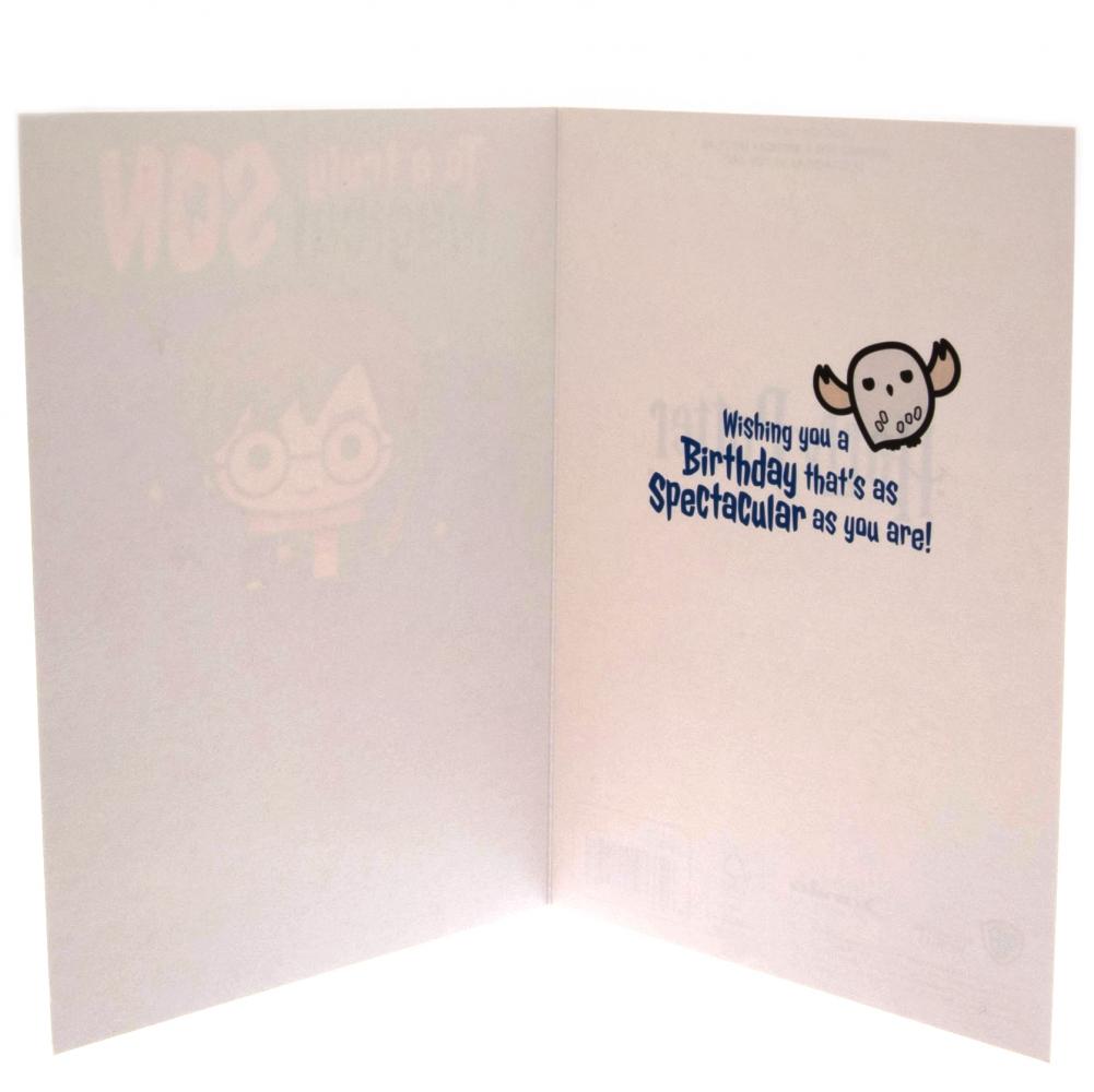 180846 Harry Potter Birthday Card Son 2