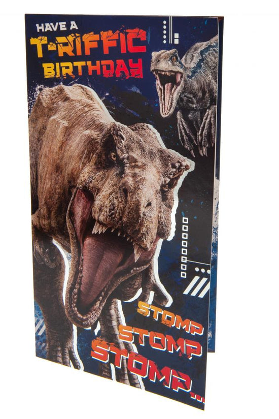 180913 Jurassic World Birthday Card 1