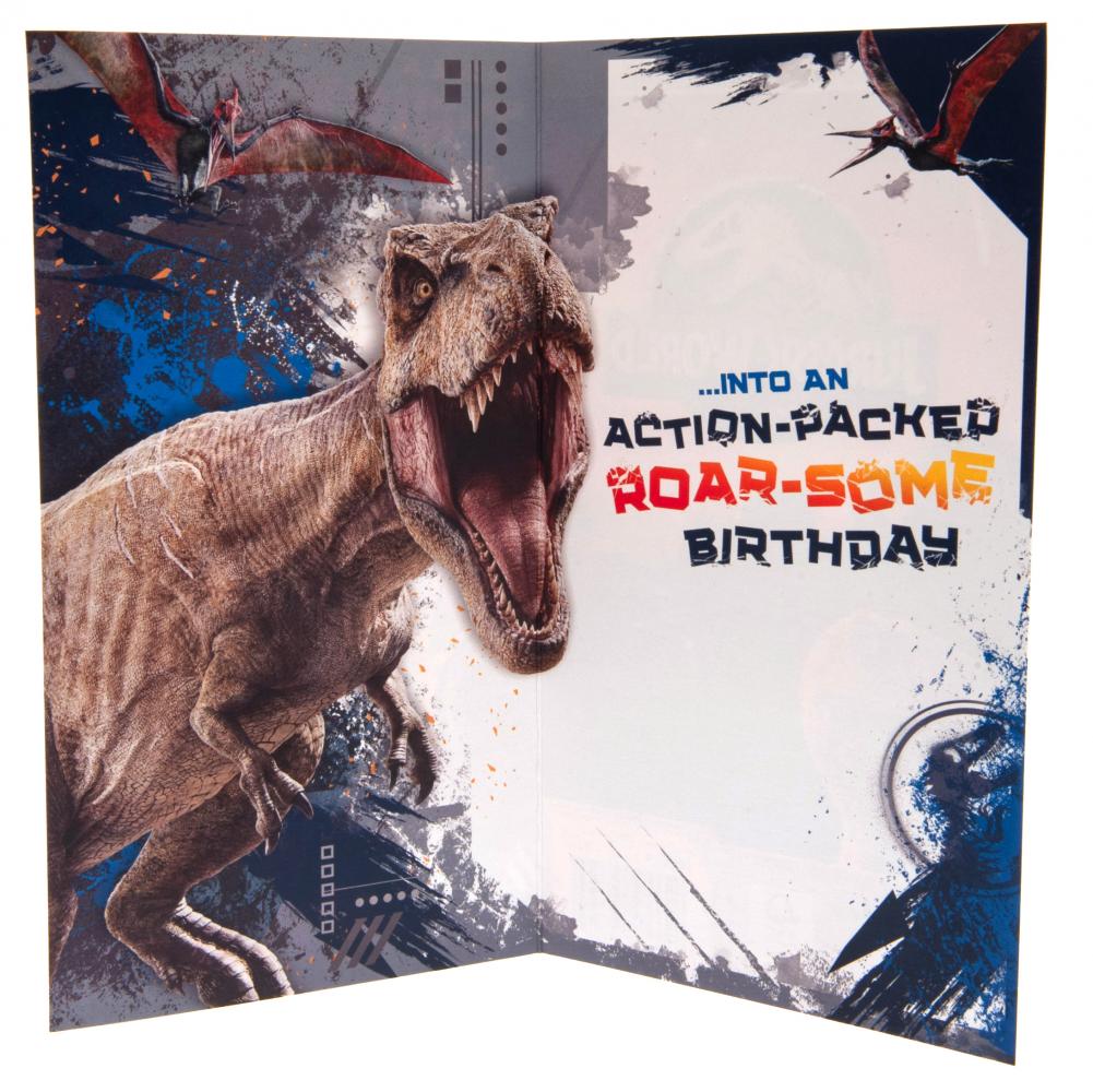 180913 Jurassic World Birthday Card 2