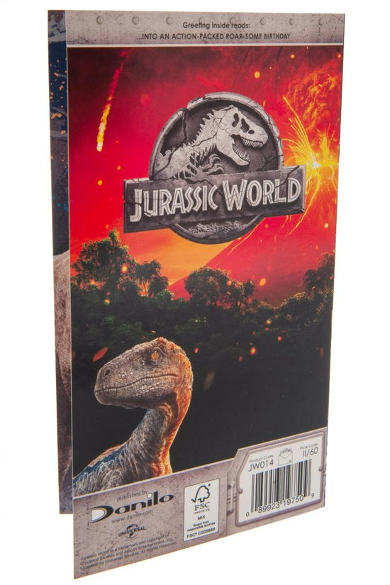 180913 Jurassic World Birthday Card 3