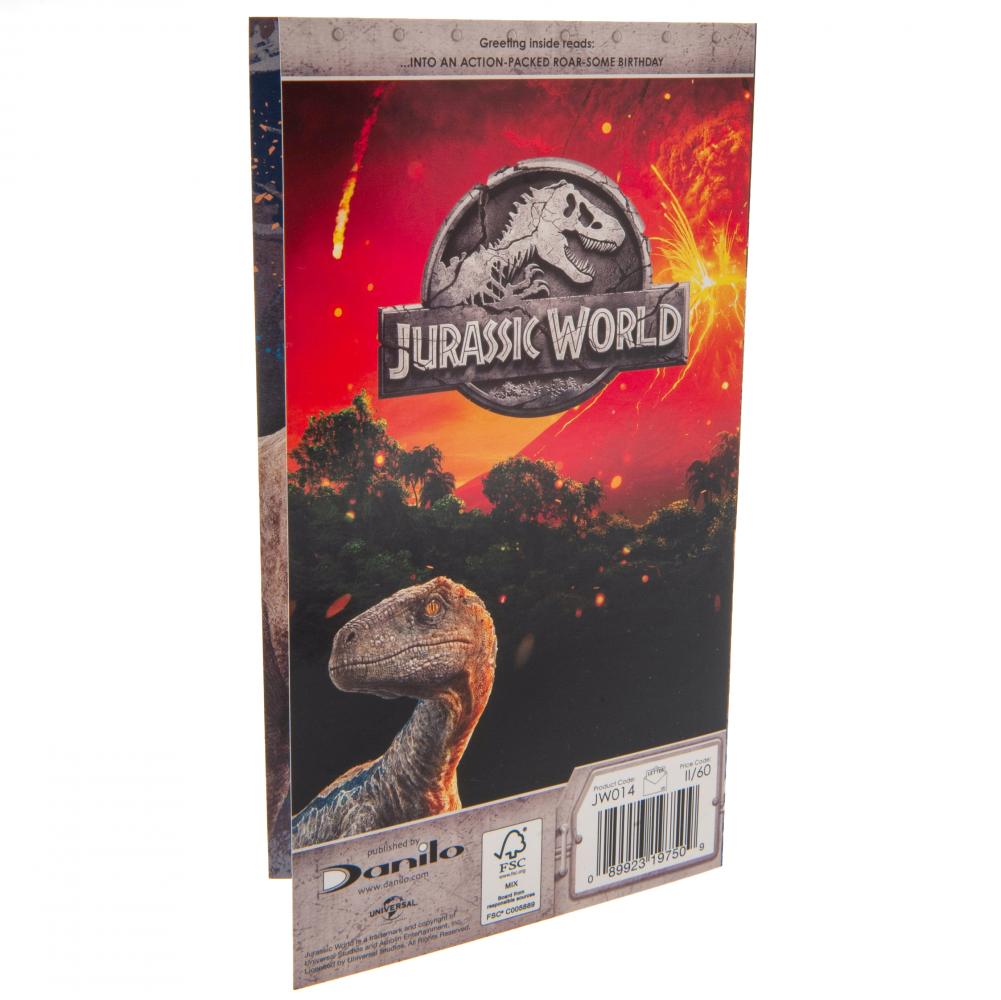180913 Jurassic World Birthday Card 3