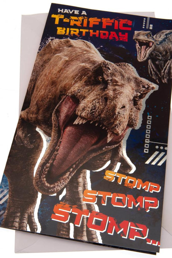180913 Jurassic World Birthday Card