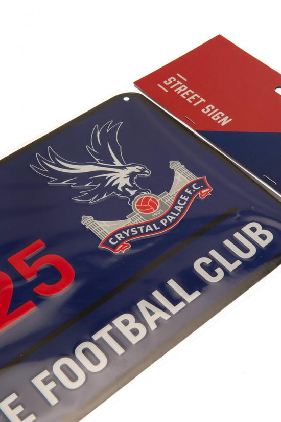 Crystal Palace FC Colour Street Sign