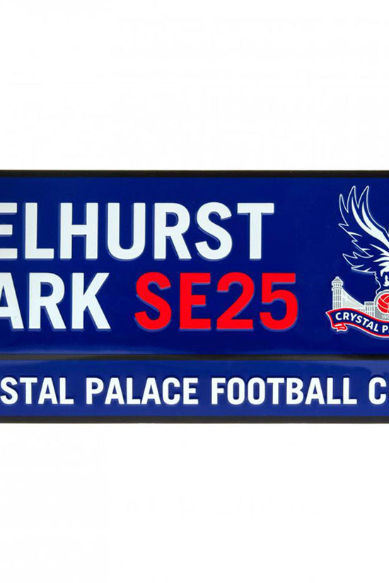 Crystal Palace FC Colour Street Sign