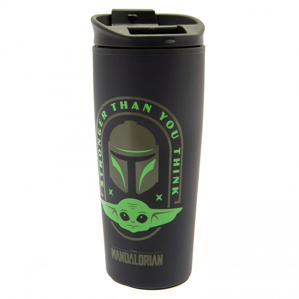 182089 Star Wars The Mandalorian Metal Travel Mug 2