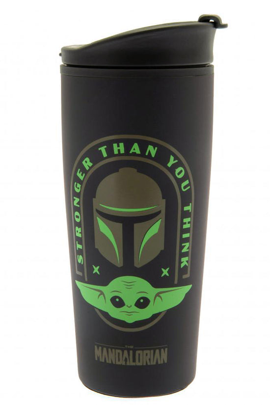 182089 Star Wars The Mandalorian Metal Travel Mug
