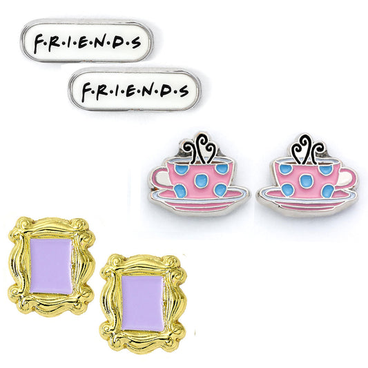 182469 Friends Stud Earring Set