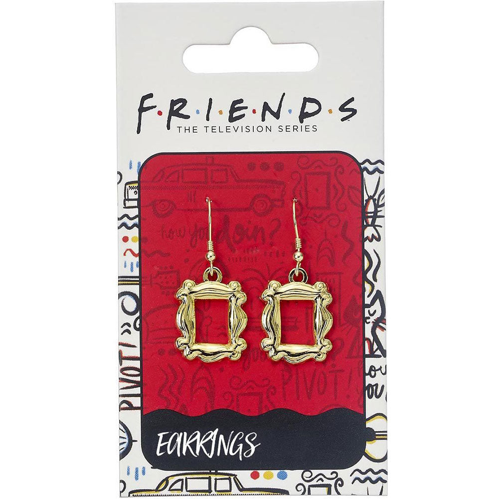 182470 Friends Gold Plated Earrings Frame 1