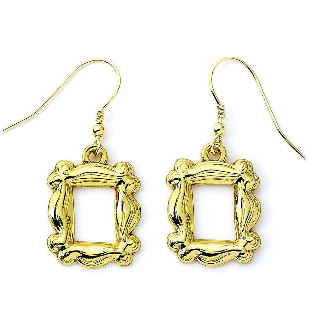 182470 Friends Gold Plated Earrings Frame