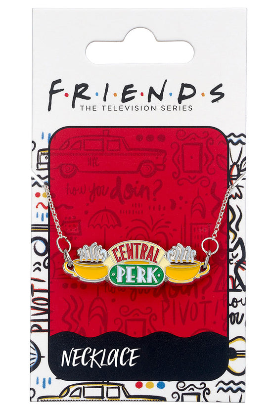182471 Friends Silver Plated Necklace Central Perk 3