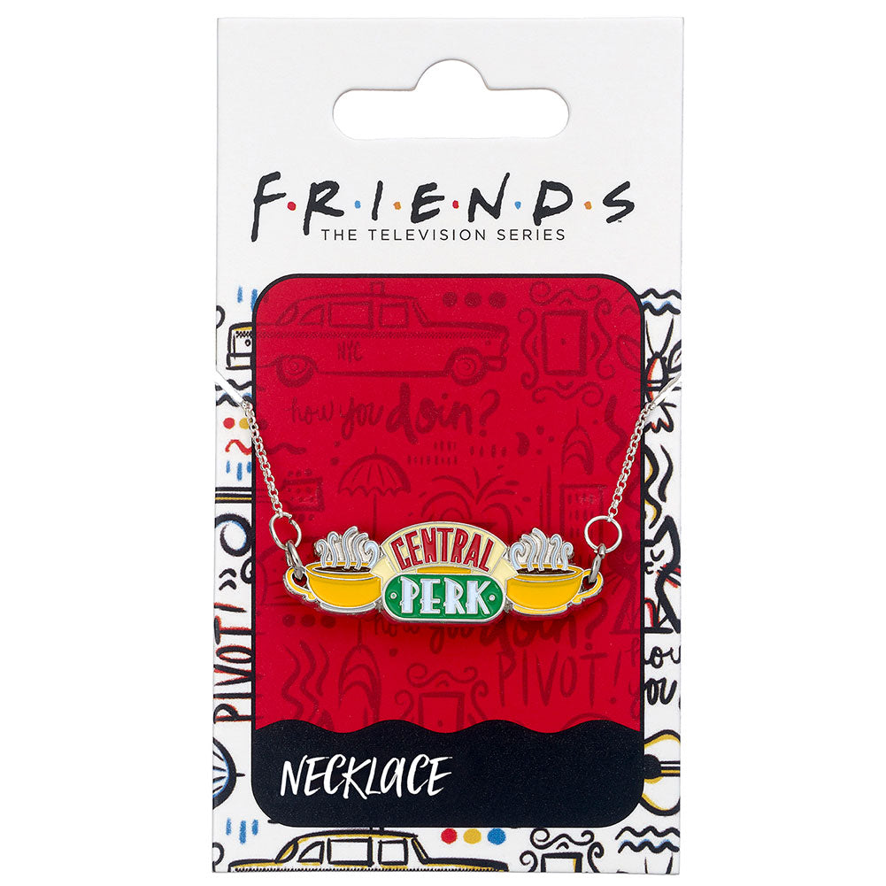 182471 Friends Silver Plated Necklace Central Perk 3