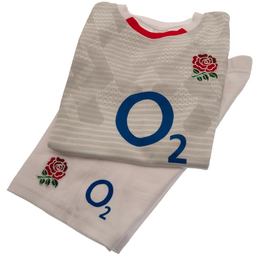 183889 England RFU Shirt Short Set ST 3