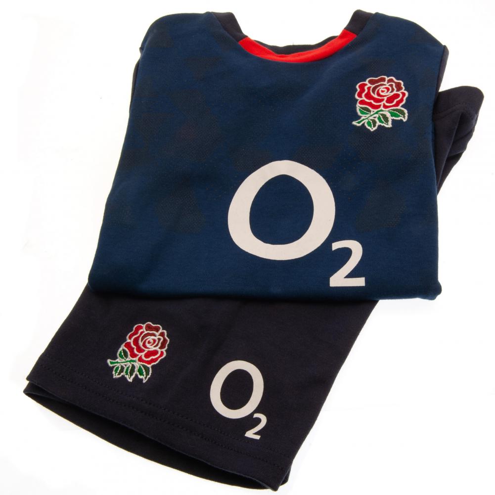 England RFU Shirt & Short Set 6/9 mths NV
