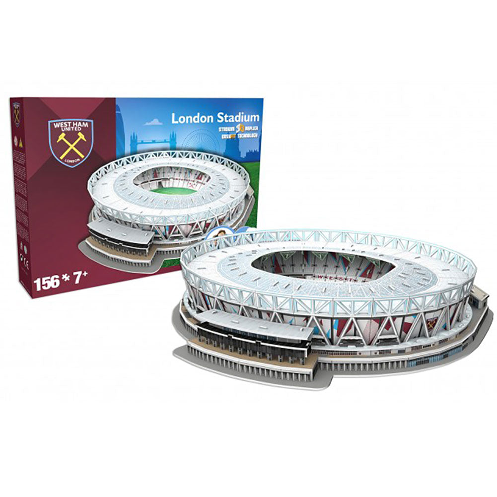 184496 West Ham United FC 3D Stadium Puzzle 1