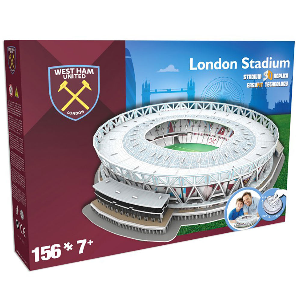 184496 West Ham United FC 3D Stadium Puzzle 2