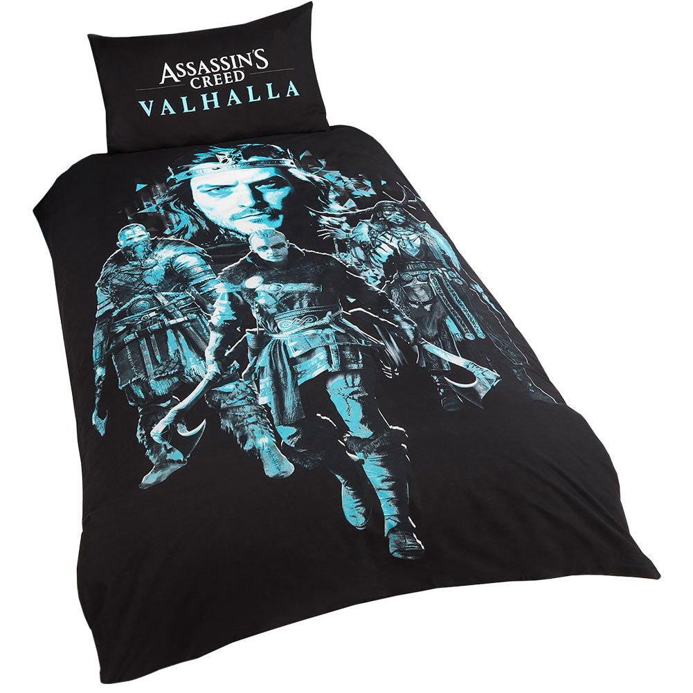185259 Assassins Creed Valhalla Single Duvet Set
