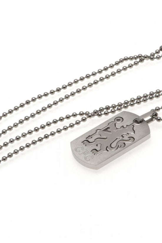 Chelsea FC Cut Out Lion Dog Tag & Chain