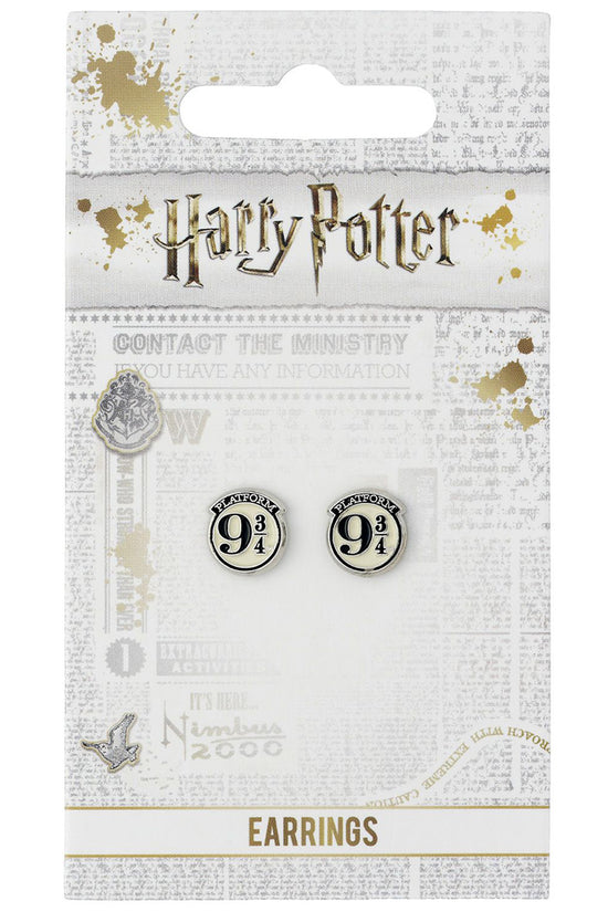 186457 Harry Potter Silver Plated Earrings 9 3 Quarters 1
