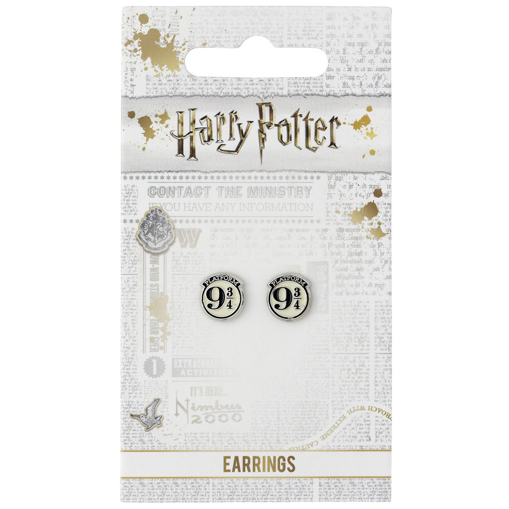 186457 Harry Potter Silver Plated Earrings 9 3 Quarters 1