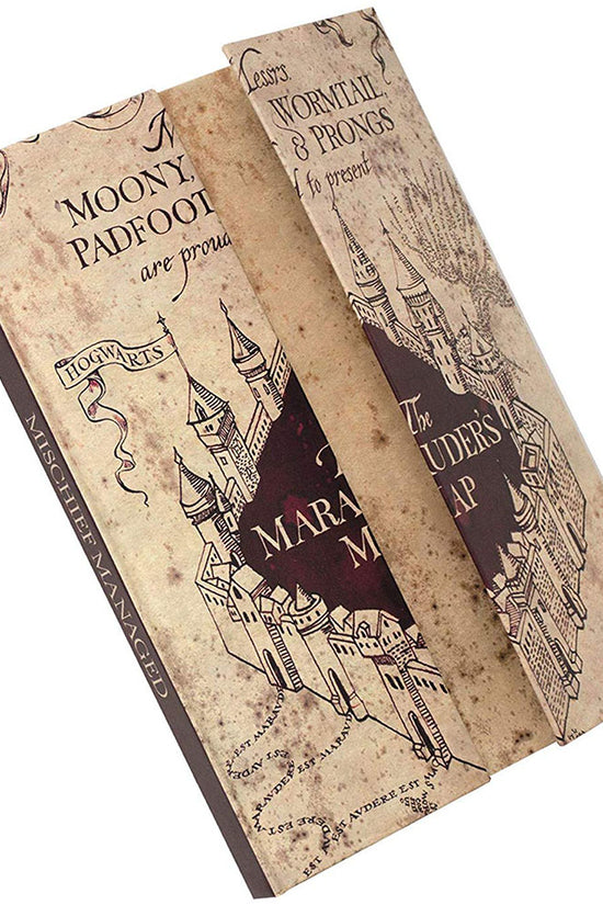 Harry Potter Magnetic Notebook Marauders Map
