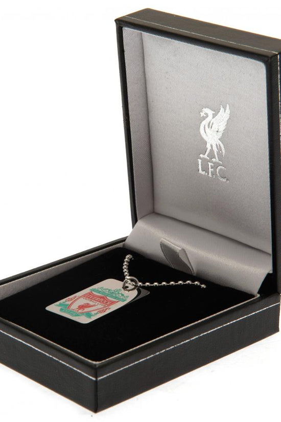 187647 Liverpool FC Enamel Crest Dog Tag Chain 2