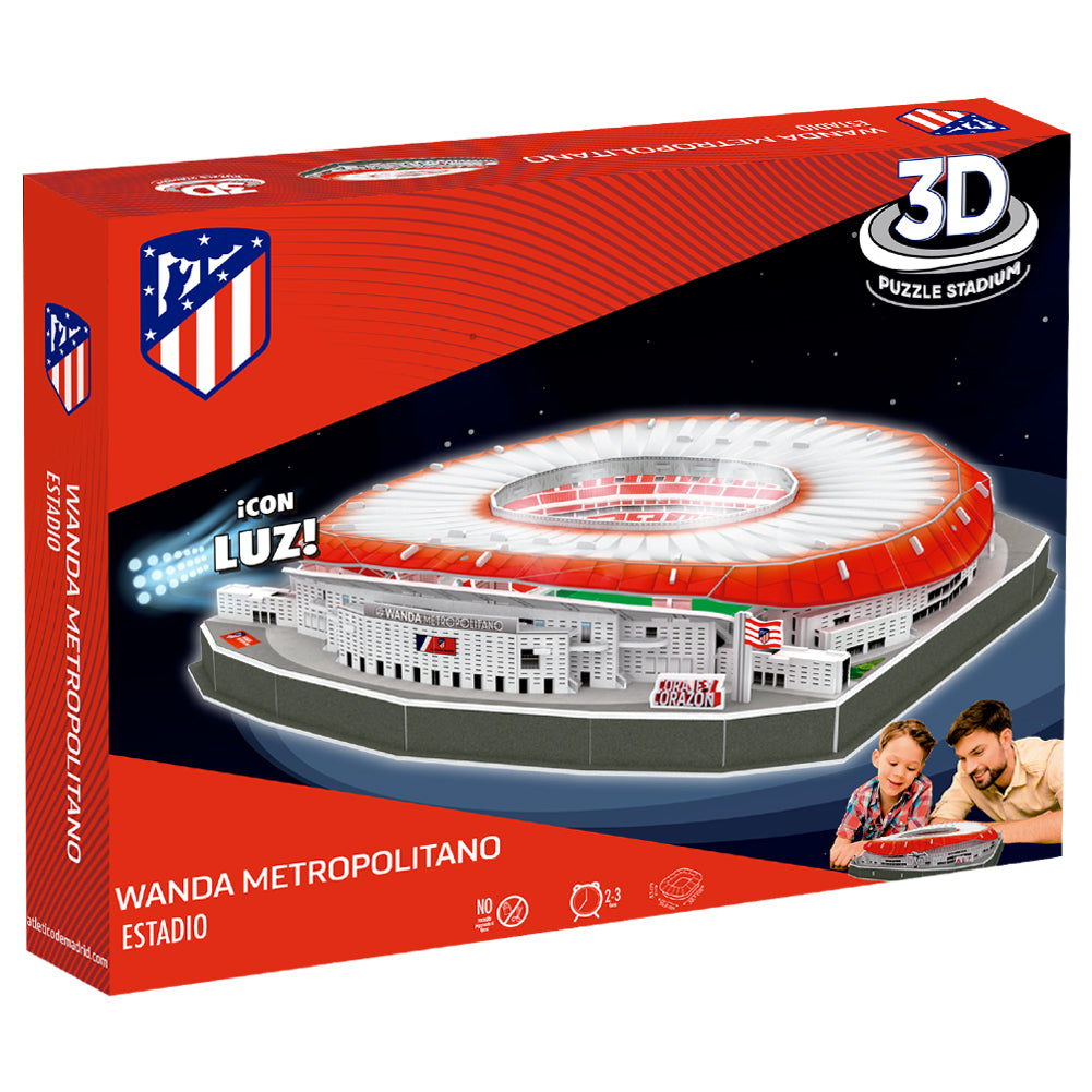 187747 Atletico Madrid FC 3D Stadium Puzzle 3