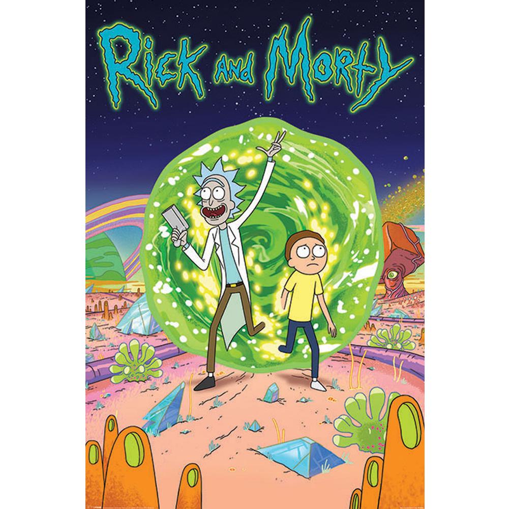 188017 Rick And Morty Poster Portal 71