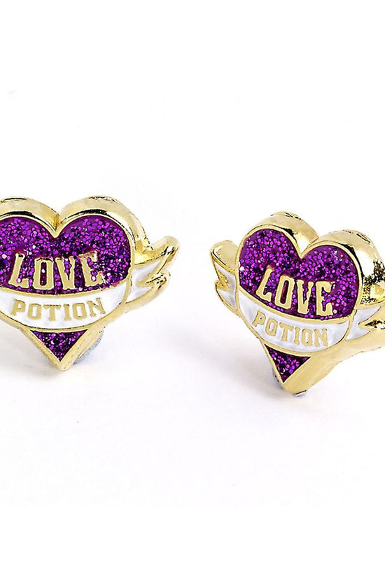 188050 Harry Potter Gold Plated Earrings Love Potion