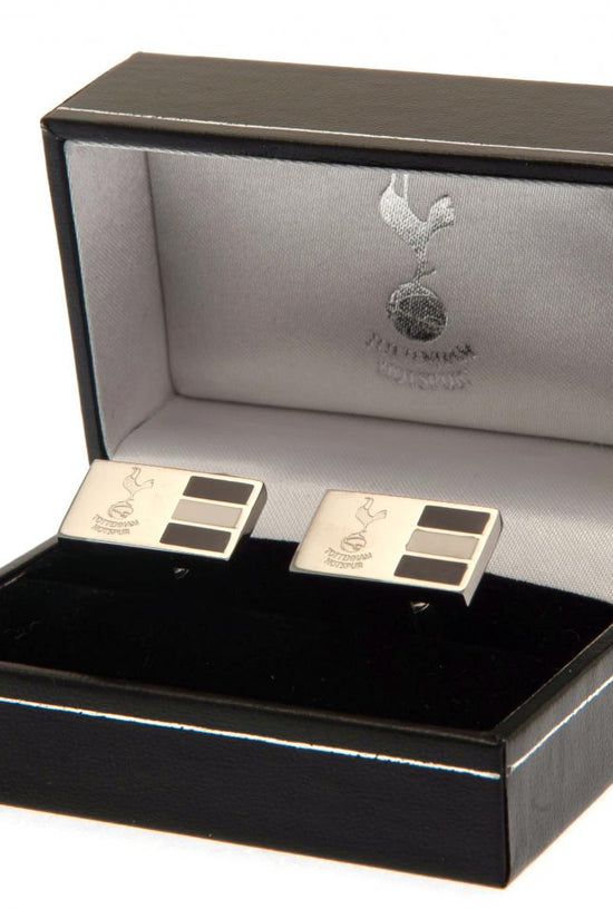 Tottenham Hotspur FC Stainless Steel Stripe Cufflinks
