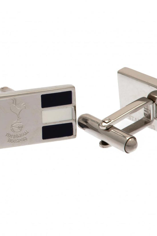 Tottenham Hotspur FC Stainless Steel Stripe Cufflinks