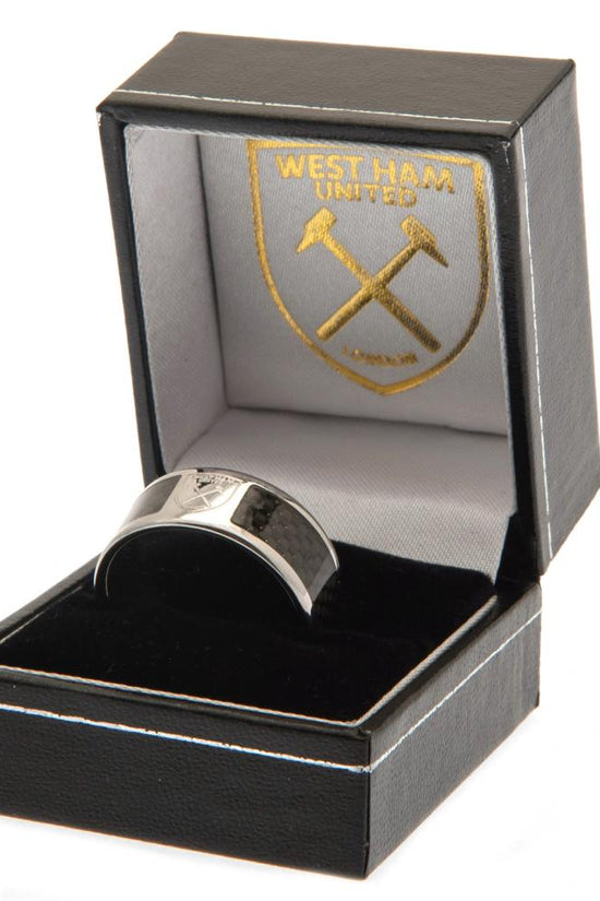 188324 West Ham United FC Carbon Fibre Ring 2