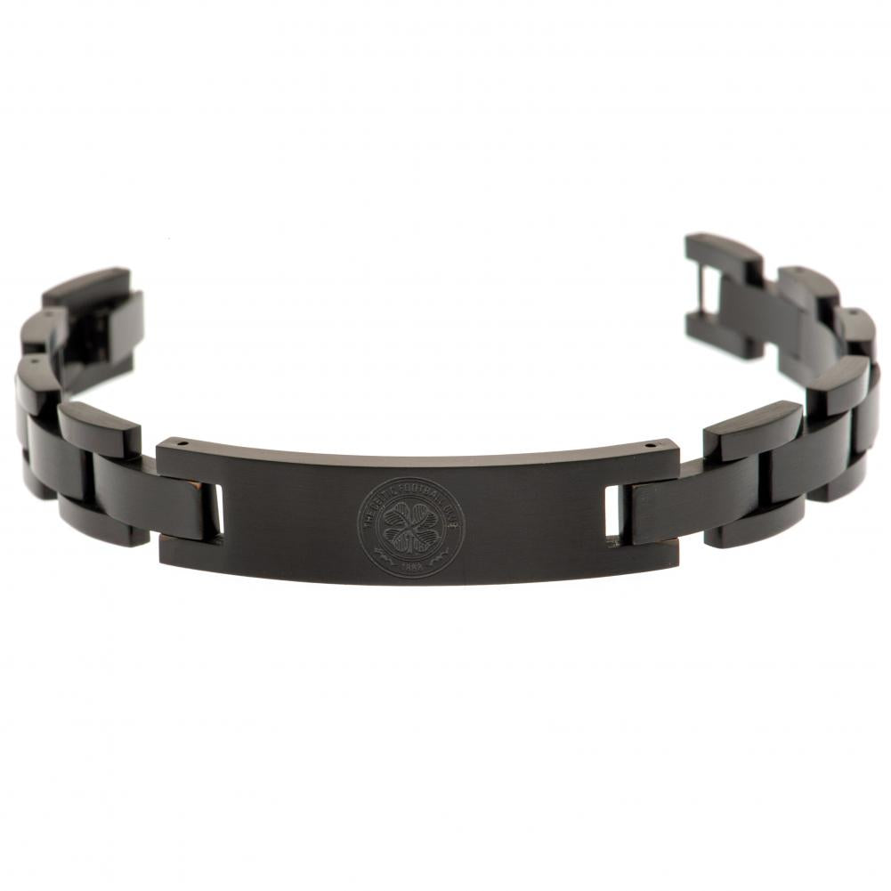 188351 Celtic FC Black IP Bracelet 1