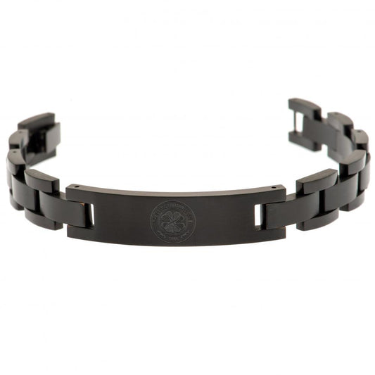 188351 Celtic FC Black IP Bracelet 1