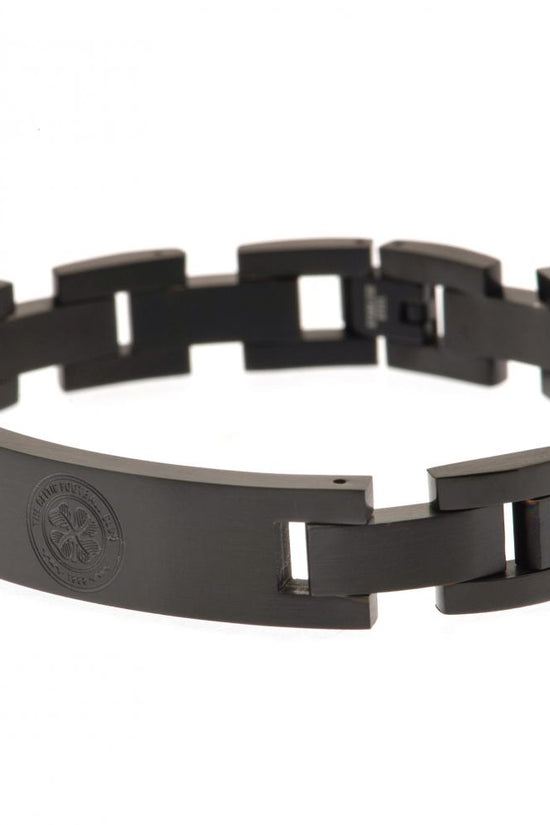 188351 Celtic FC Black IP Bracelet