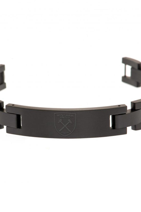 188353 West Ham United Black IP Bracelet 1
