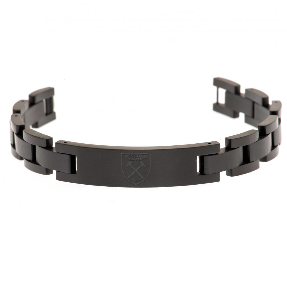 188353 West Ham United Black IP Bracelet 1