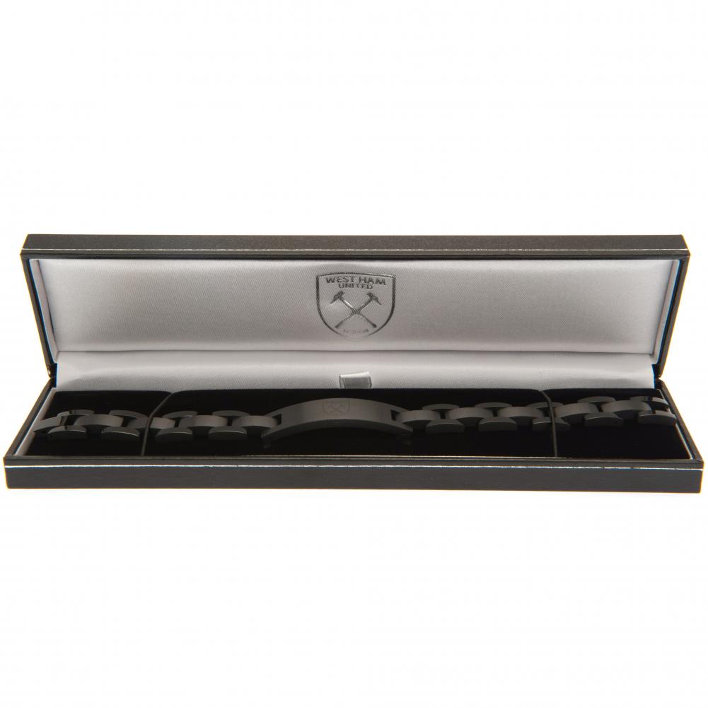 188353 West Ham United Black IP Bracelet 2
