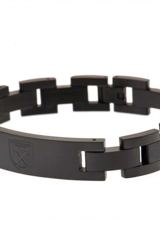188353 West Ham United Black IP Bracelet
