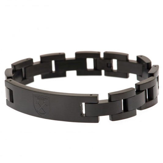 188353 West Ham United Black IP Bracelet