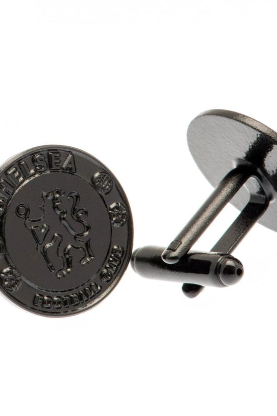 Chelsea FC Black IP Cufflinks