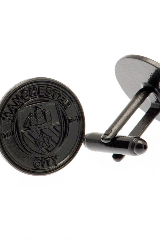 Manchester City FC Black IP Cufflinks