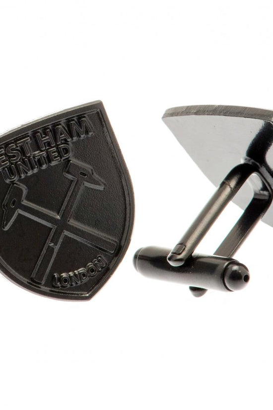 West Ham United FC Black IP Cufflinks